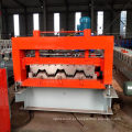 Made in china hebei galvanizado parede de aço frio telha de telhado painel de piso de metal deck formando máquina de prensagem para a colômbia